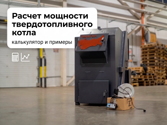 Как рассчитать мощность твердотопливного котла для дома, бани или производственного помещения